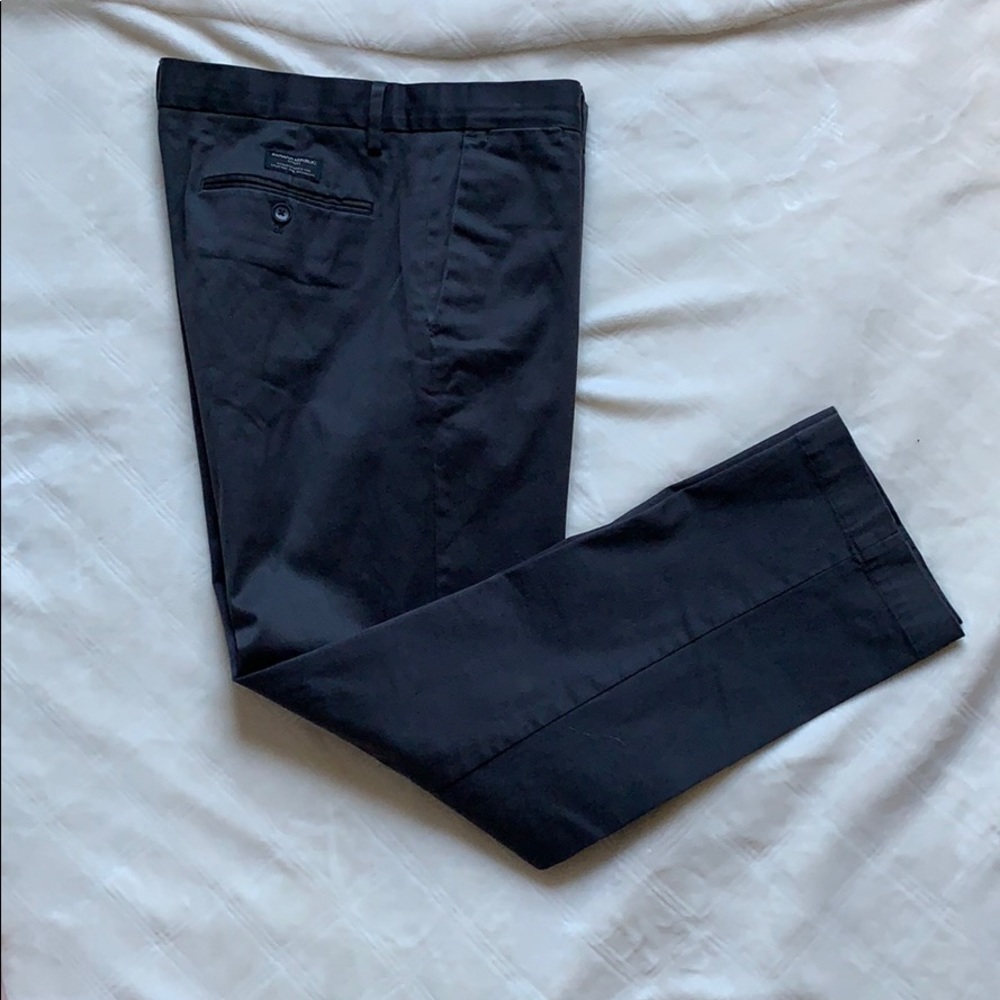 Banana Republic Gray Aiden Chino